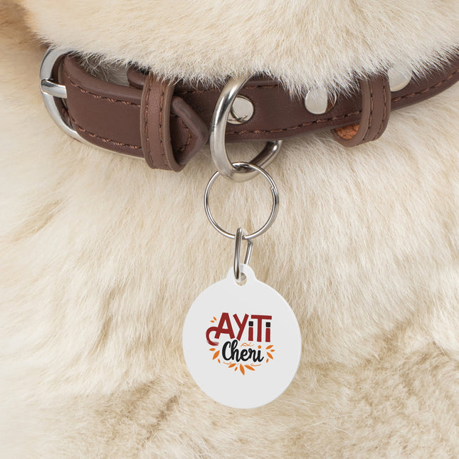 Ayiti Chéri Limited Heritage Tee Beloved Haiti Edition Pet Tag