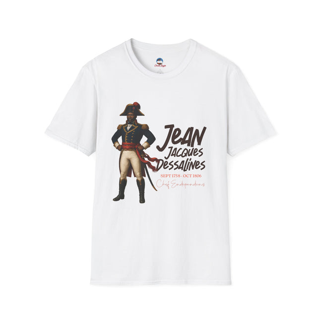 The Liberator’s March Jean-Jacques Dessalines Graphic T-Shirt Revolutionary Legacy Collection Unisex Premium Tee