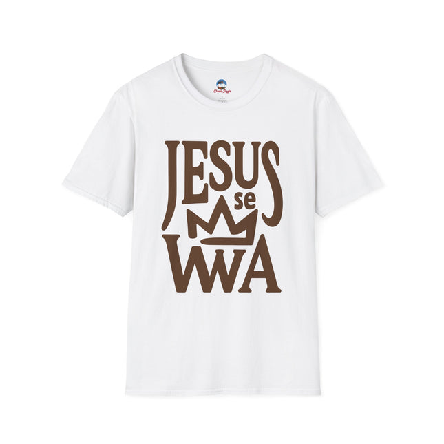 Jezi Se Wa Jesus is King T-Shirt Haitian Faith Series Premium Crewneck Faith-Inspired Unisex Softstyle T-Shirt