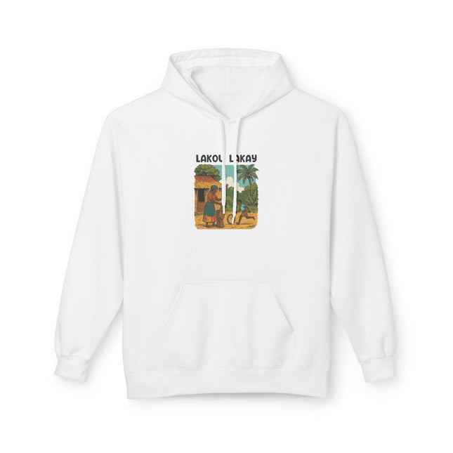 Lakou Memories Unisex Heritage Hoodie Limited Artist Edition Creole Roots Apparel Relaxed Fit Sweatshirt