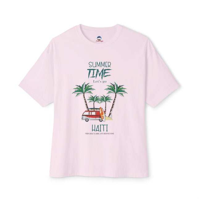 Haiti T-Shirt Caribbean Vibes Series Unisex Premium Crewneck T-Shirt
