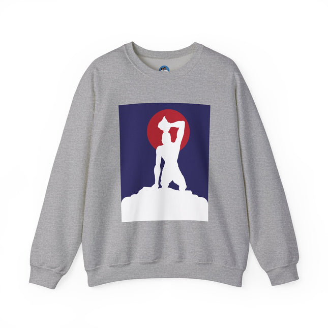 Neg Mawon Rising Haitian Freedom Silhouette Sweatshirt Ancestral Strength Series  Inspirational Unisex Crewneck Sweatshirt
