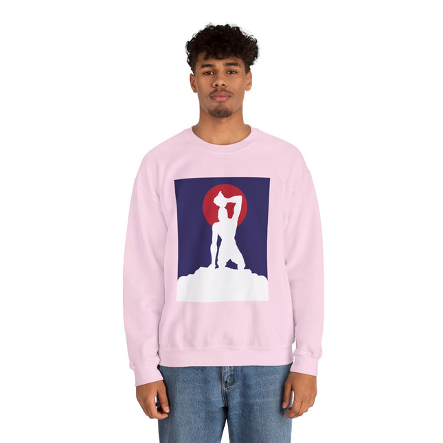 Neg Mawon Rising Haitian Freedom Silhouette Sweatshirt Ancestral Strength Series  Inspirational Unisex Crewneck Sweatshirt