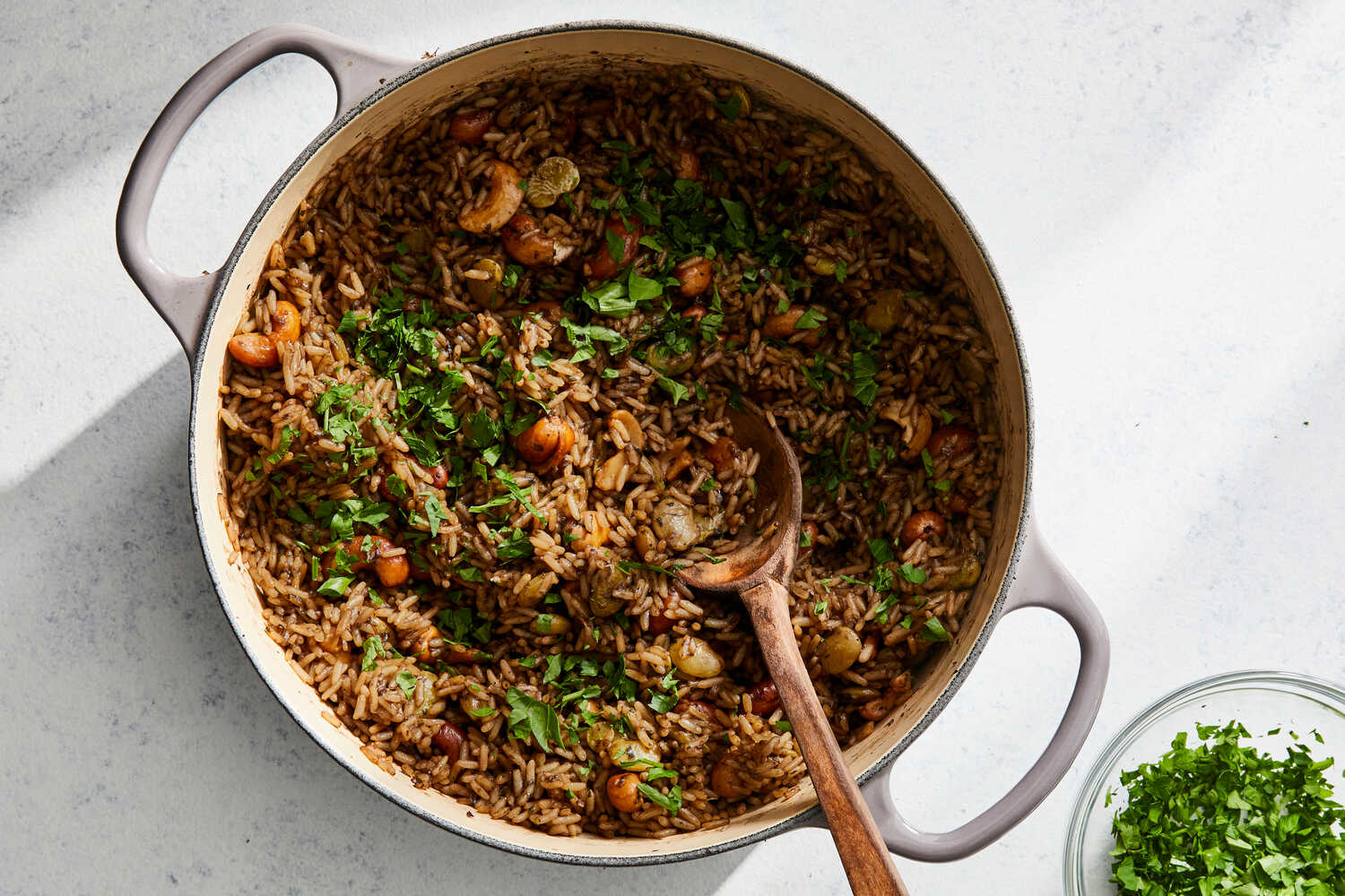 How to Make Diri Djon Djon Haitian Black Mushroom Rice 