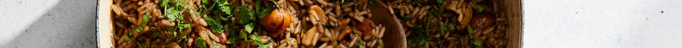 How to Make Diri Djon Djon Haitian Black Mushroom Rice 
