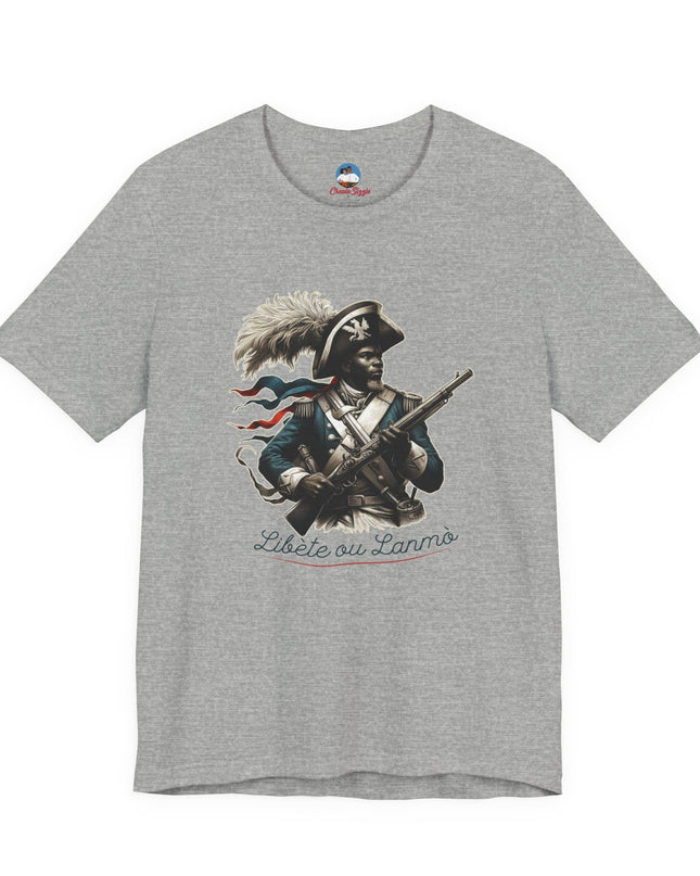 Liberté ou La Mort – Revolutionary Heritage Sweatshirt | Haitian Pride Apparel, Unisex Jersey Short Sleeve Tee