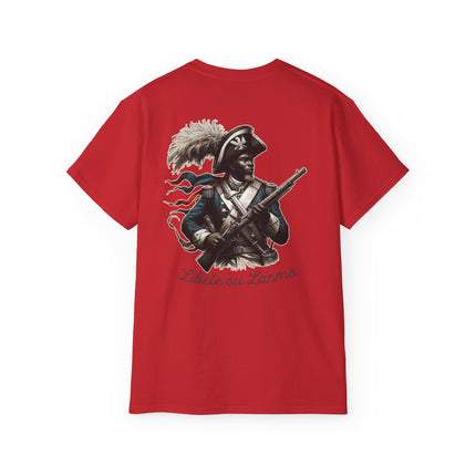 Liberty or Death Revolutionary Spirit Tee Haitian Independence Apparel Unisex Premium Cotton T-Shirt