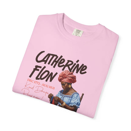 Catherine Flon Sewn in Freedom Oversize Tee Haitian Heritage Series Unisex Heavyweight Cotton T-Shirt