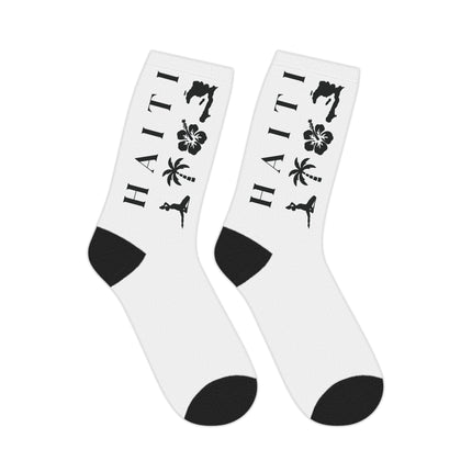 Haiti Nature Emblem Limited Heritage Mid Length Socks Coastal And Tropical Edition