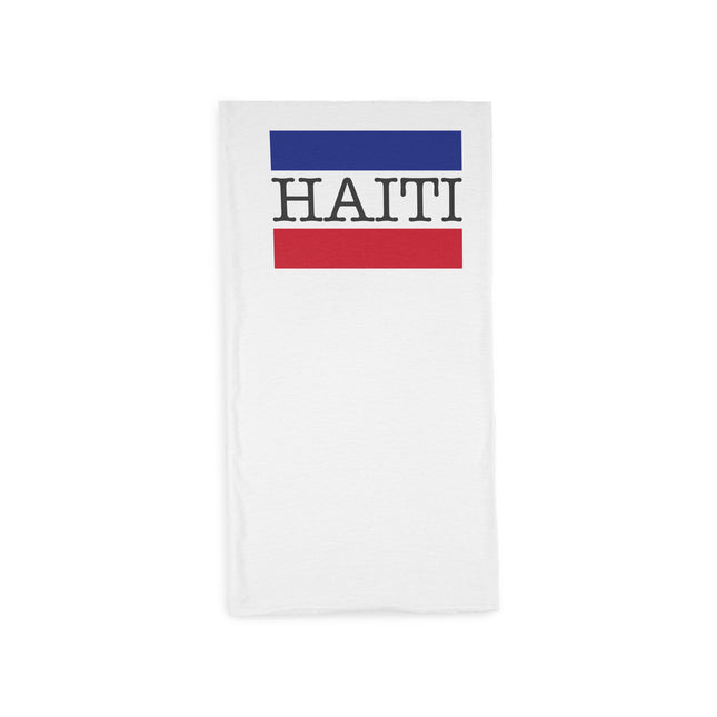 Haiti Pride Badge Classic Flag Scarf Everyday Roots Tube Scarf Lightweight Neck Gaiter