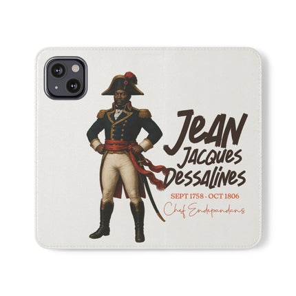 Legacy of Dessalines Limited Heritage Collector’s Tee Flip Case Stylish Phone Wallet Case Revolutionary Leadership Edition
