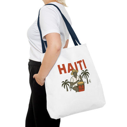 Haiti’s Heartbeat Limited Edition Heritage Tote Agricultural Roots Design - CreoleSizzle