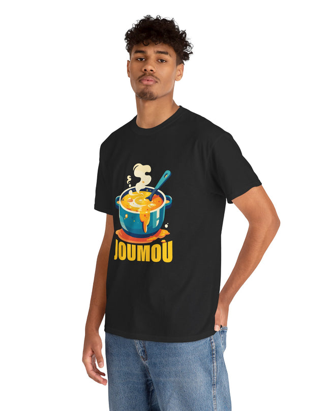 Premium Joumou T-Shirt Celebrating Haitian Heritage and Freedom Unisex Heavy Cotton Tee - CreoleSizzle