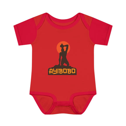 Ayibobo Spirit Haitian Heritage Baby Bodysuit Infant Afro-Spiritual Series Premium Unisex Onesie Stylish Baby Apparel