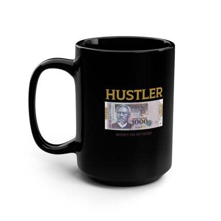 Hustler 1000 Goud and The Heritage Grind Limited Edition 15oz Premium Coffee Mug