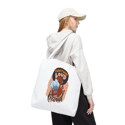 Haitian Loud & Proud Premium Cultural Tote Bags Limited Artist Edition - CreoleSizzle