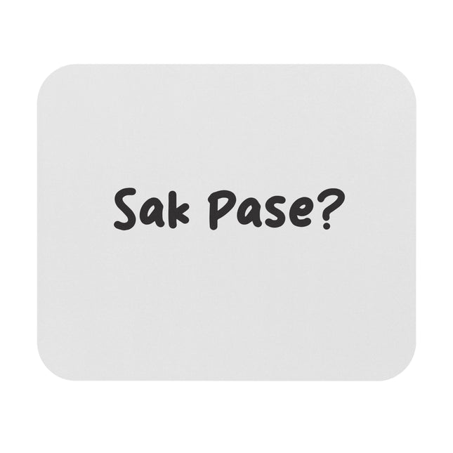 Sak Pasè Premium Creole Greeting Mouse Pad Global Haitian Identity Series