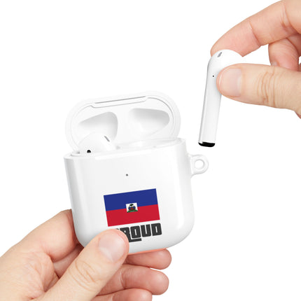 Haitian Flag Proud GTA-Inspired Streetwear AirPods Case Bold Modern Heritage Edition