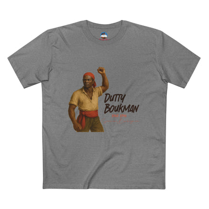 Dutty Boukman Revolution Sweatshirt | Voodoo Warrior Graphic, Unisex Bold Heritage Streetwear, Dutty Boukman Graphic Tee - CreoleSizzle