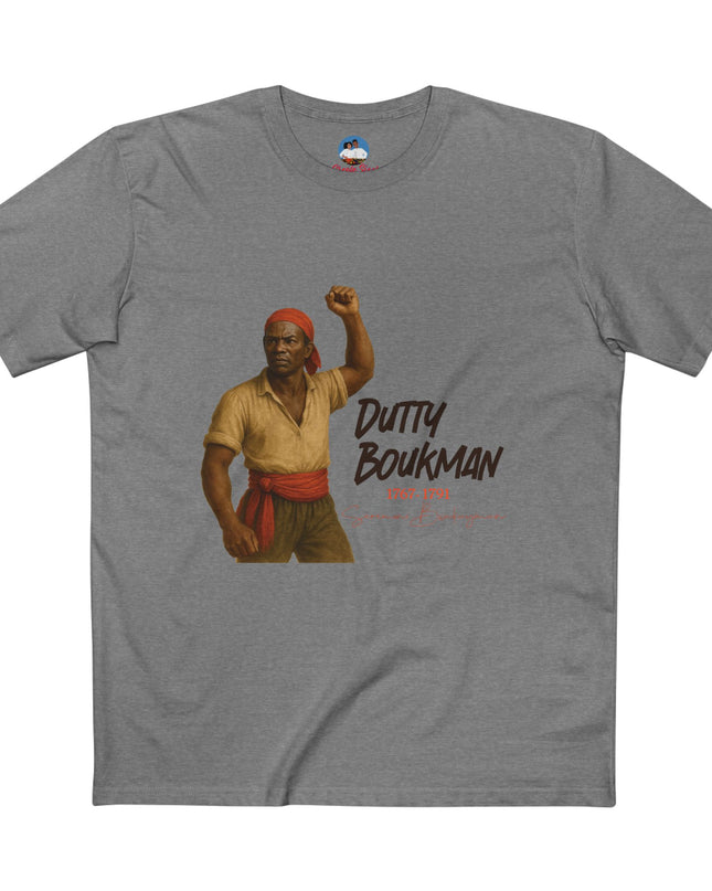 Dutty Boukman Revolution Sweatshirt | Voodoo Warrior Graphic, Unisex Bold Heritage Streetwear, Dutty Boukman Graphic Tee