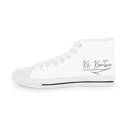 Kè Kontan Limited Heritage High Top Sneakers Creole Identity Design