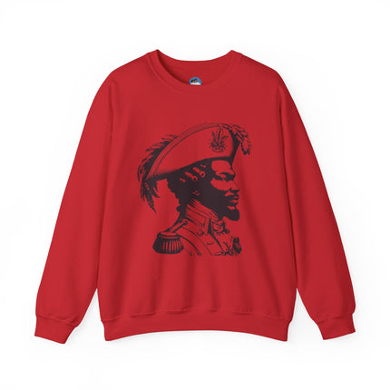 The Strategist’s Profile – Revolutionary Legacy Sweatshirt | Haitian Freedom Series | Unisex Premium Crewneck - CreoleSizzle