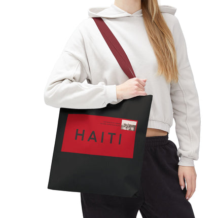 Haiti Postage Limited Edition Heritage Tote Bags Retro Seal Design - CreoleSizzle