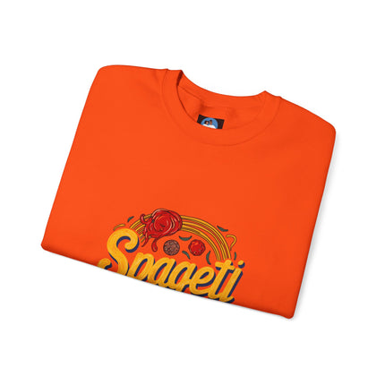 Cozy Spageti Sweatshirt Celebrate Haitian Culinary Heritage with Style and Premium Comfort - CreoleSizzle