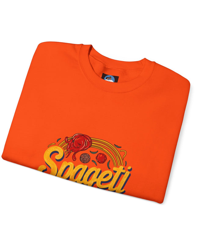 Cozy Spageti Sweatshirt Celebrate Haitian Culinary Heritage with Style and Premium Comfort - CreoleSizzle