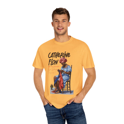 Catherine Flon Sewn in Freedom Oversize Tee Haitian Heritage Series Unisex Heavyweight Cotton T-Shirt