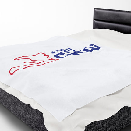 Haiti Chéri Premium Plush Blanket Nostalgic Haitian Pride Collection Gift for Haitian Culture Lovers - CreoleSizzle