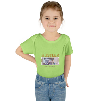 The Hustler’s Legacy Haitian Grit Baby Bodysuit Future Entrepreneur Series Infant Apparel Hustler Baby Bodysuit