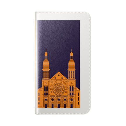 Ayiti Soulscape Marron And Cathedral Mirrored Flip Case for iPhone Edition Symbol of Dual Heritage