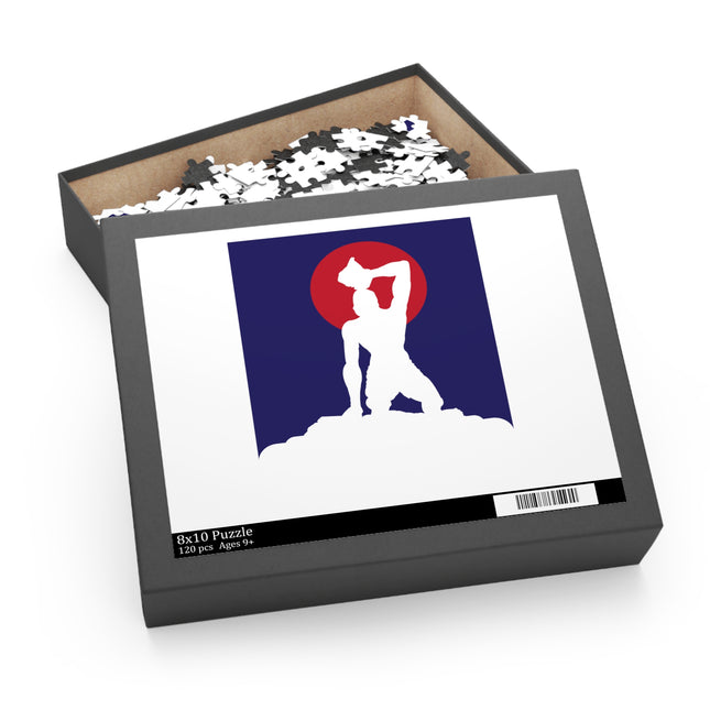 Neg Mawon Rise of Freedom Puzzle Minimalist Haitian Resistance Edition - CreoleSizzle