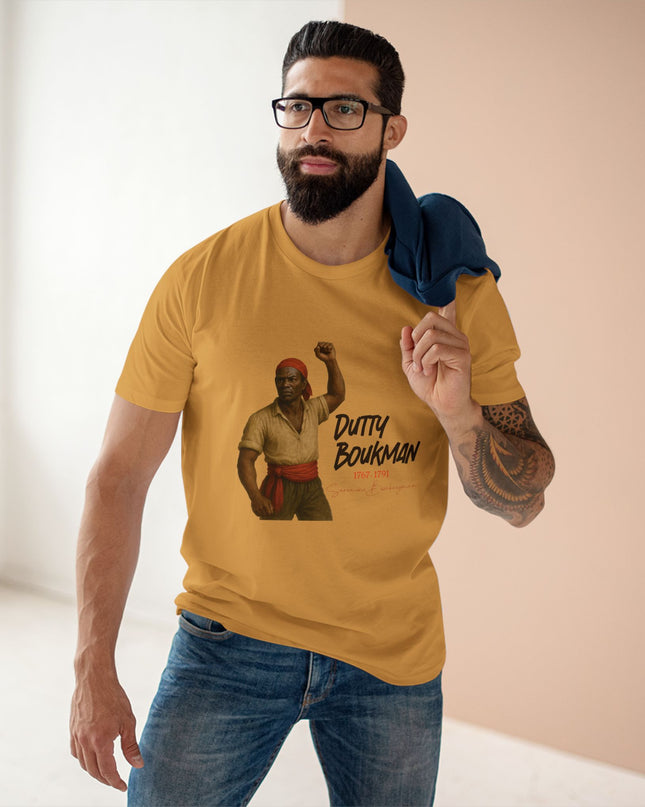 Dutty Boukman Revolution Sweatshirt | Voodoo Warrior Graphic, Unisex Bold Heritage Streetwear, Dutty Boukman Graphic Tee