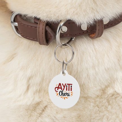 Ayiti Chéri Limited Heritage Tee Beloved Haiti Edition Pet Tag