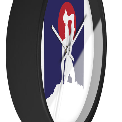 Freedom Call Nèg Mawon Resistance Wall Clock Timeless Revolution Wall Art