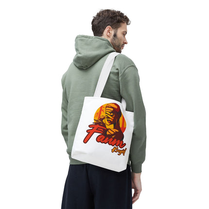 Fanm Kreyòl Limited Edition Heritage Tote Creole Woman Empowerment Design - CreoleSizzle