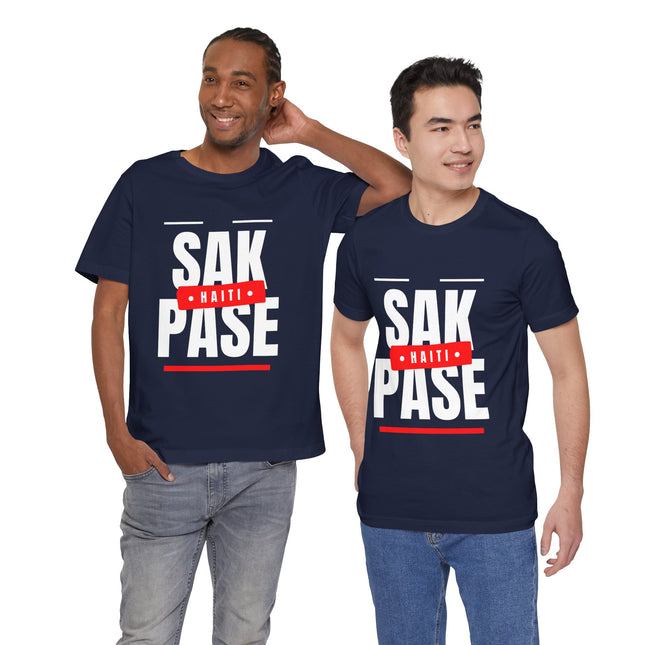 Sak Pase Haiti T-Shirt Celebrate Haitian Heritage in Style Unisex Jersey Short Sleeve Tee - CreoleSizzle