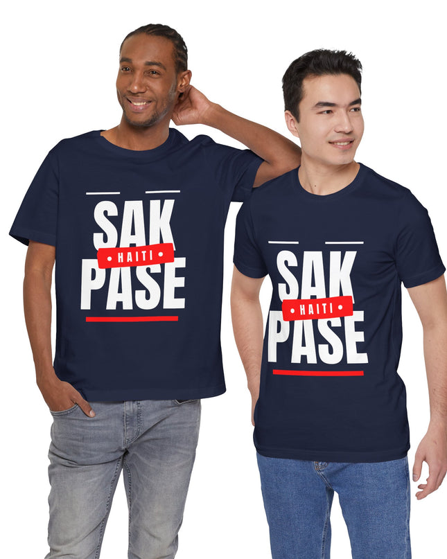 Sak Pase Haiti T-Shirt Celebrate Haitian Heritage in Style Unisex Jersey Short Sleeve Tee - CreoleSizzle