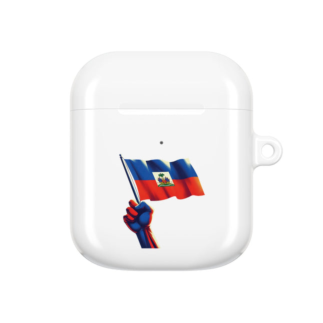 Haitian Freedom and Unity Limited Edition Raised-Fist Flag AirPods Case Heritage Power Collection