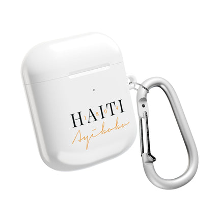 Haiti 1804 Ayibobo Heritage Pride AirPods Case Elegant Independence Edition