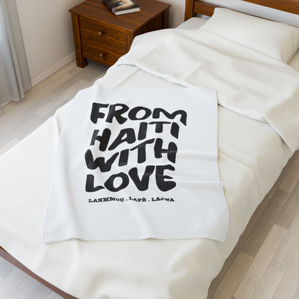 From Haiti With Love Limited Collector’s Blanket Heritage Home Edition - CreoleSizzle