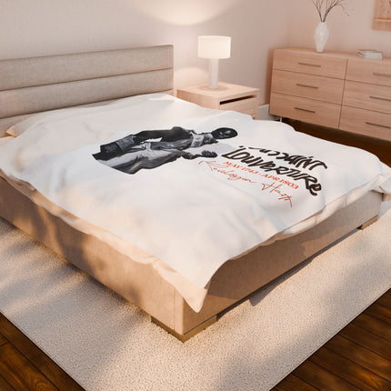 Toussaint Louverture Haitian Revolutionary Icon Premium Plush Blanket The Strategist of Freedom - CreoleSizzle