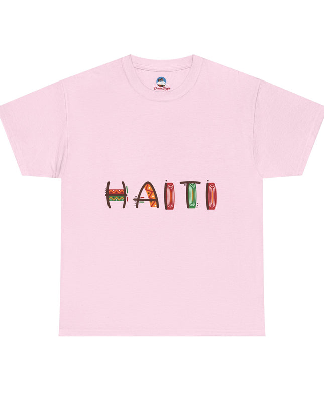 Haiti in Color – Premium Heritage Tee | Cultural Pride Shirt, Ethnic Streetwear Unisex Heavy Cotton Tee