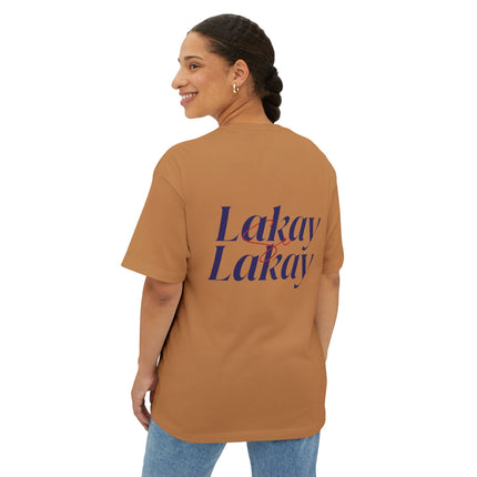 Lakay se Lakay Heritage Oversized Tee Haitian Roots Collection Unisex Streetwear, Everyday Wear, Trendy Apparel Haitian Street Vibes Graphic on Back