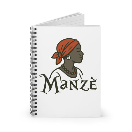 Manzè Legacy Notebook A Planner for Matriarchs And Muses Poto Mitan Spiral Notebook