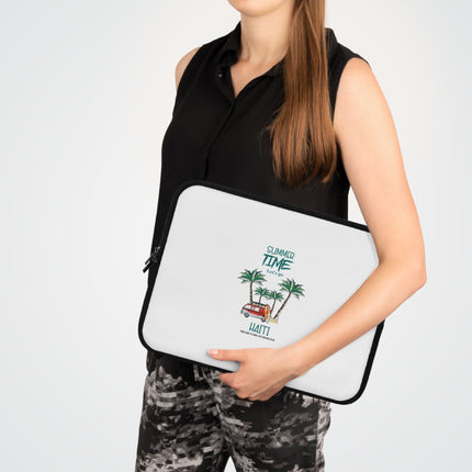 Summer Time Limited Edition Tropical Haiti Laptop Sleeve Creole Heritage Collection - CreoleSizzle