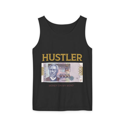 The Hustler’s Banknote Haitian Grit Tank Top Economic Creativity Series Unisex Summer Streetwear