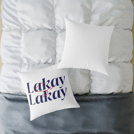 Lakay Se Lakay Luxury Minimalist Pillow Haitian Home Pride Design Creole Cultural Typography - CreoleSizzle